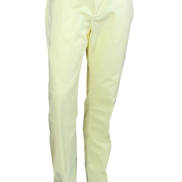 Jack Spade Yellow Men's Chino Trousers Size 36 NWT Dixon Chino Slim - Picture 5 of 9